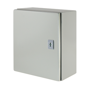 Image produit Coffret &eacute;tanche PSWB IP 66 en m&eacute;tal 250 x 300 x 150 mm avec plaque de fond