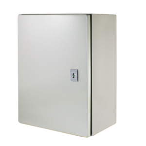 Image produit Coffret &eacute;tanche PSWB IP 66 en m&eacute;tal 300 x 400 x 200 mm avec plaque de fond