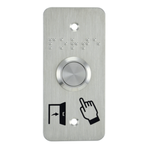Image produit Bouton poussoir acier inox d=19 mm Contact NO+NC (V) + SSP101