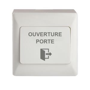 Image produit Bouton poussoir ABS Ap 86 x 86 x 38/44 mm Contact inverseur CO/NO/NF